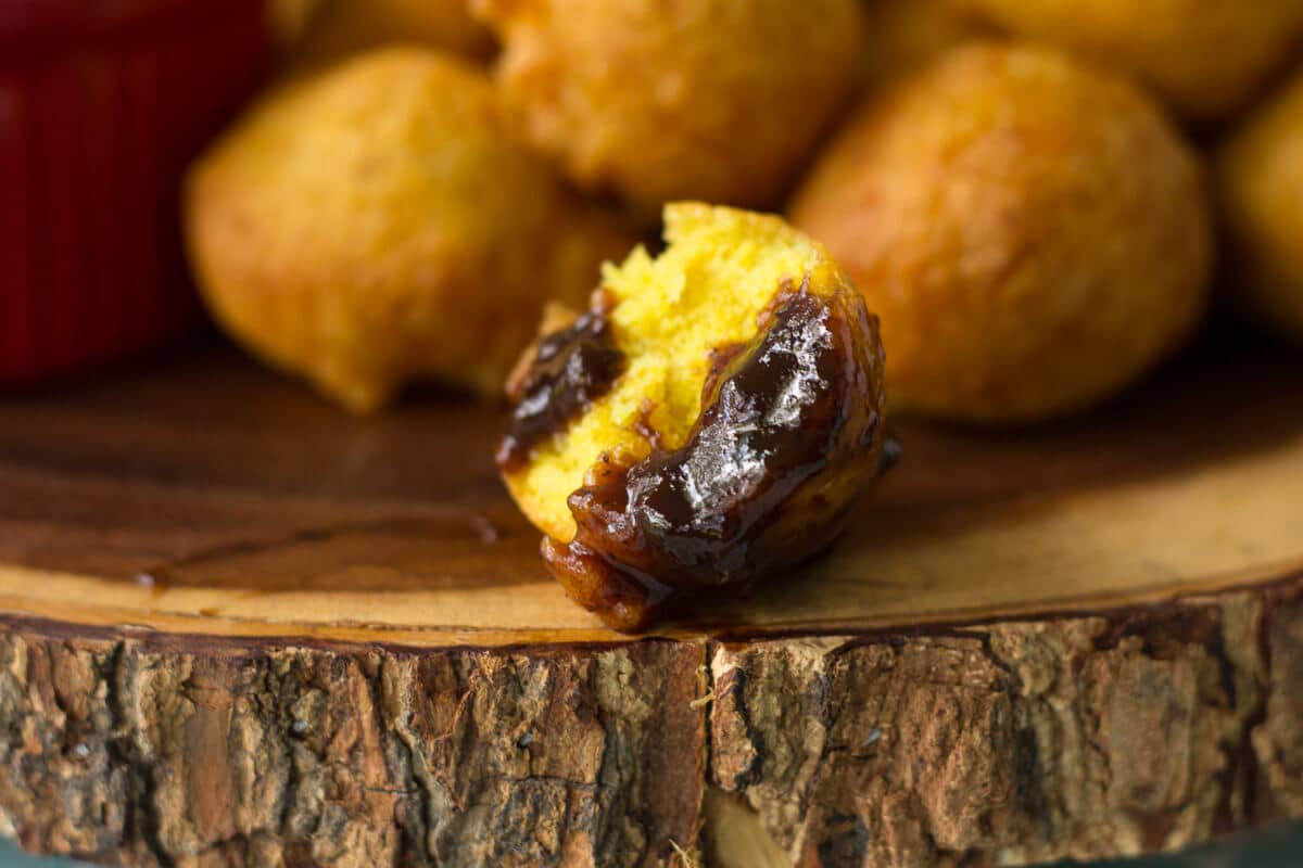 An easy recipe on how to make pholourie, a fried, spiced, flour mixture popularly eaten as a snack in Trinidad and Tobago, Guyana and Suriname.