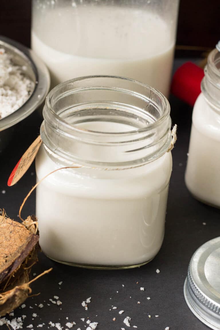 Caribbean Coconut Milk (How to Make It From Fresh Coconut)