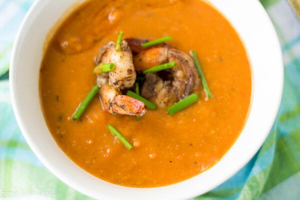 Delicious butter bean soup