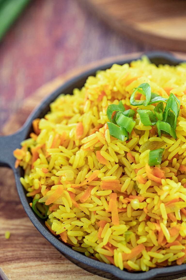 Cari Rice Easy Caribbean carrot rice recipe - This Bago Girl
