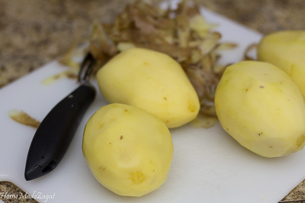 Fried Stuffed Potato Balls - mashed potato stuffed with seasoned meat and fried to golden perfection
