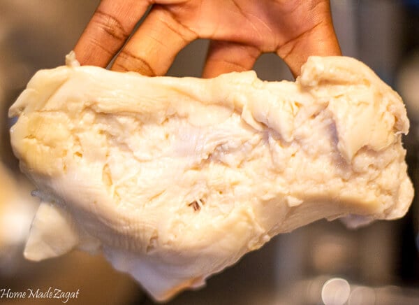 Preparing and cooking conch meat