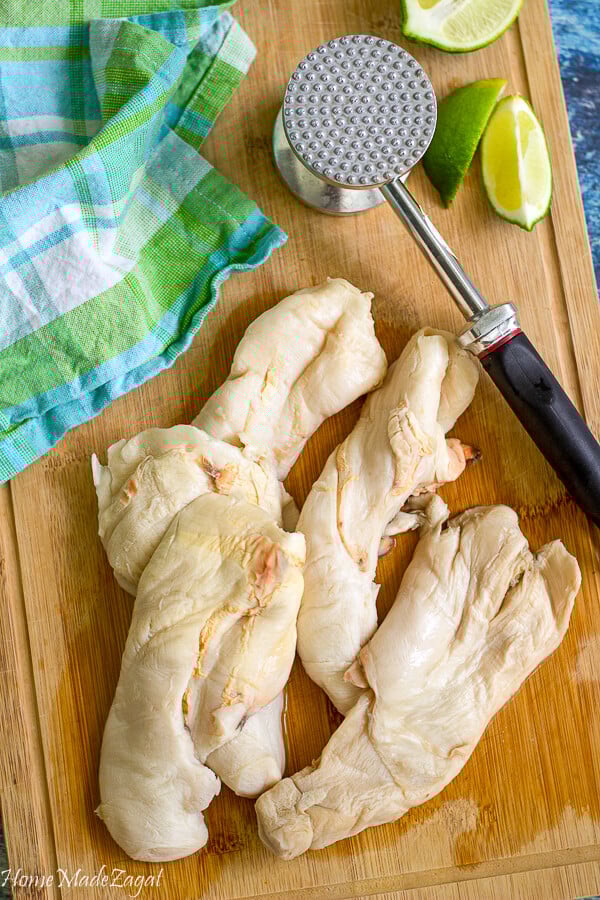 How to prepare and cook conch meat