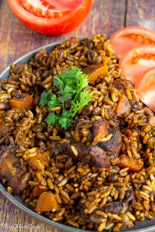 chicken pelau