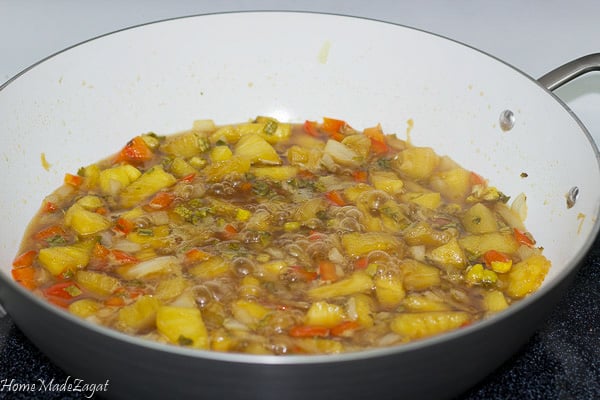 How to make pineapple chutney