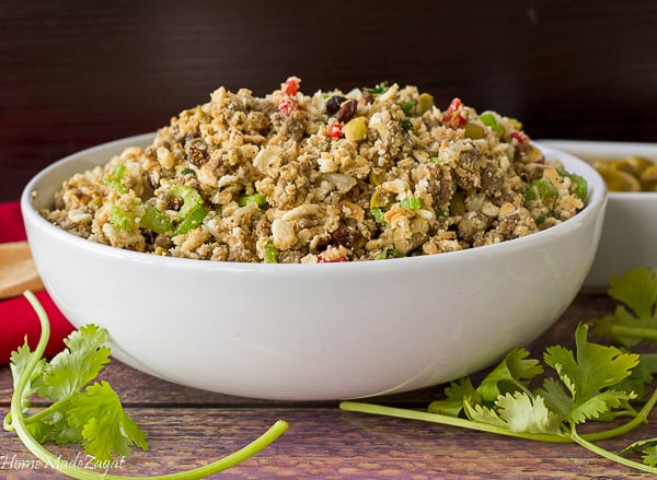Stove top stuffing using crix crackers