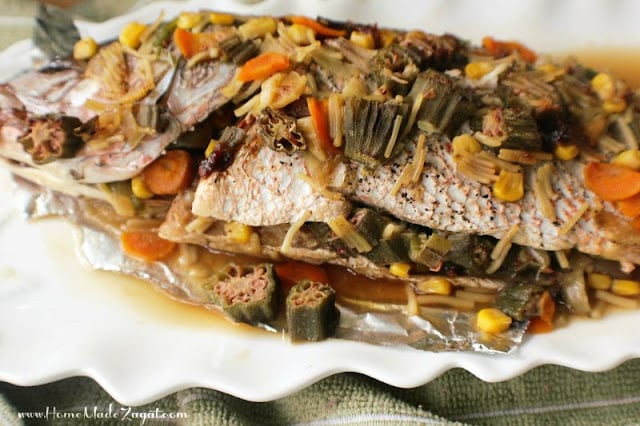 How to roast a whole fish