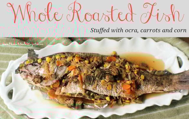 How to roast a whole fish