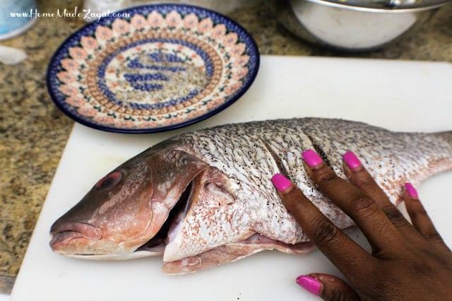 How to roast a whole fish