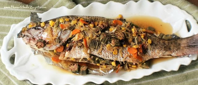How to roast a whole fish