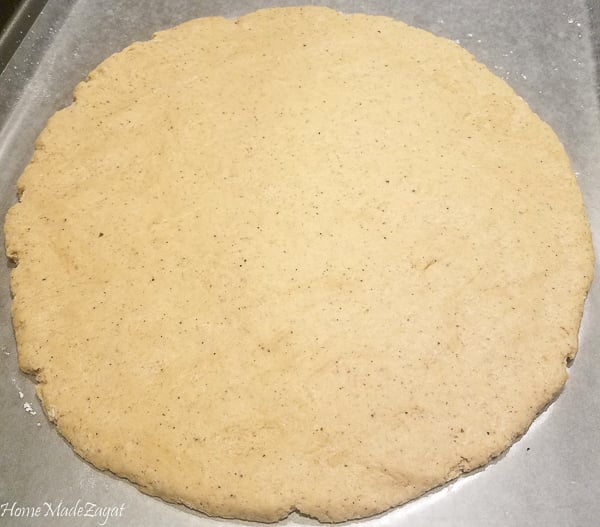 Coconut flour pizza
