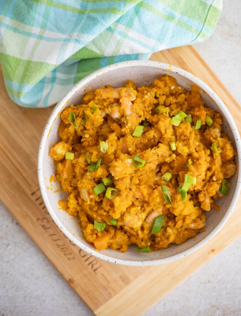 Caribbean pumpkin shrimp