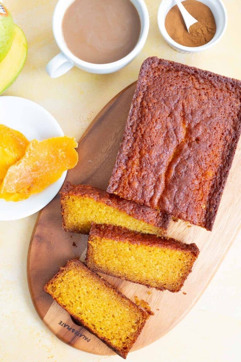 Mango Bread Recipe (Caribbean Style with Fresh Mango)