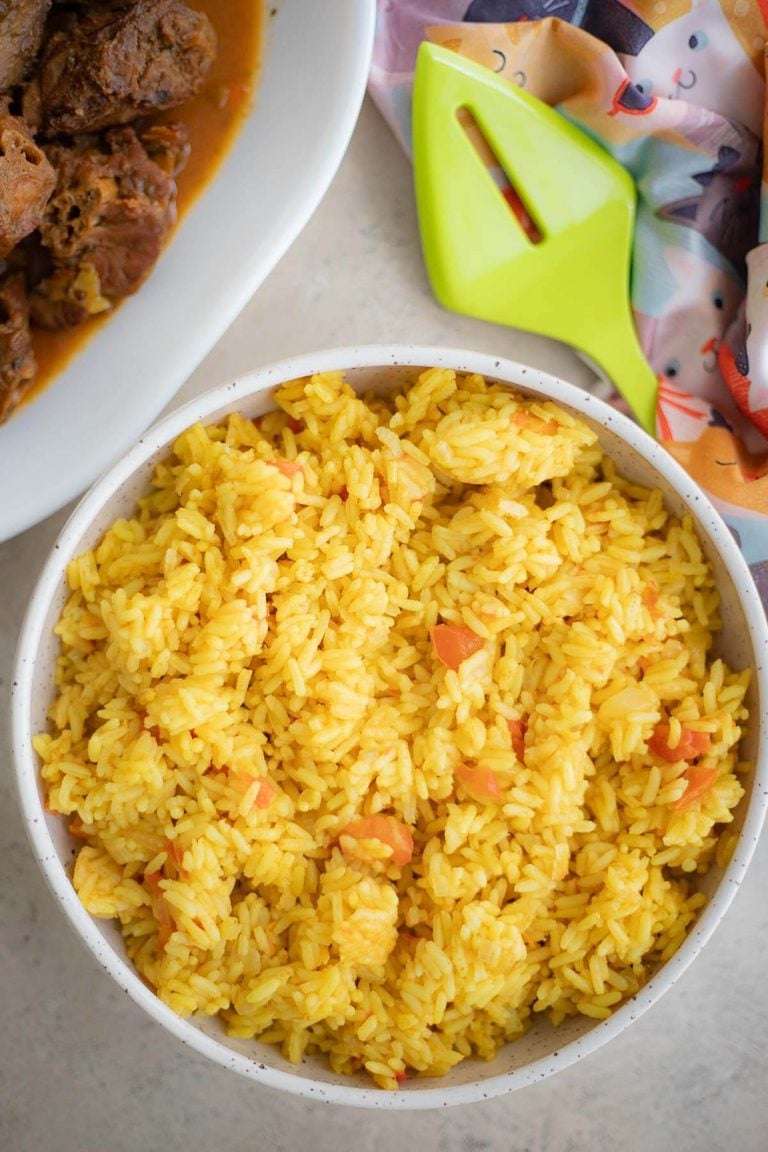 Curried Rice (Caribbean Style)